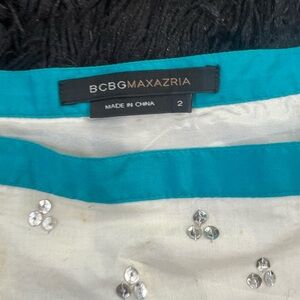 Worn once BCBG skirt. Amazing qualify and slims the waist